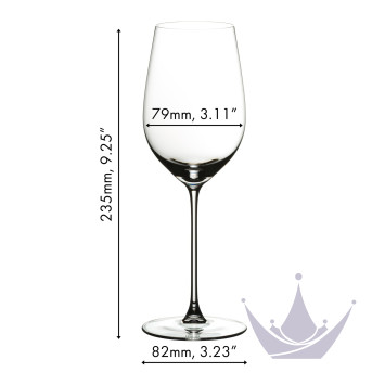 Бокал для белого вина Riesling/Zinfandel 409мл, 4шт. коллекции Veritas бренда Riedel