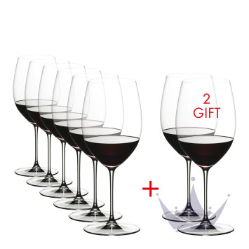 Бокал для красного вина Cabernet/Merlot 709мл, 8шт.  бренда Riedel