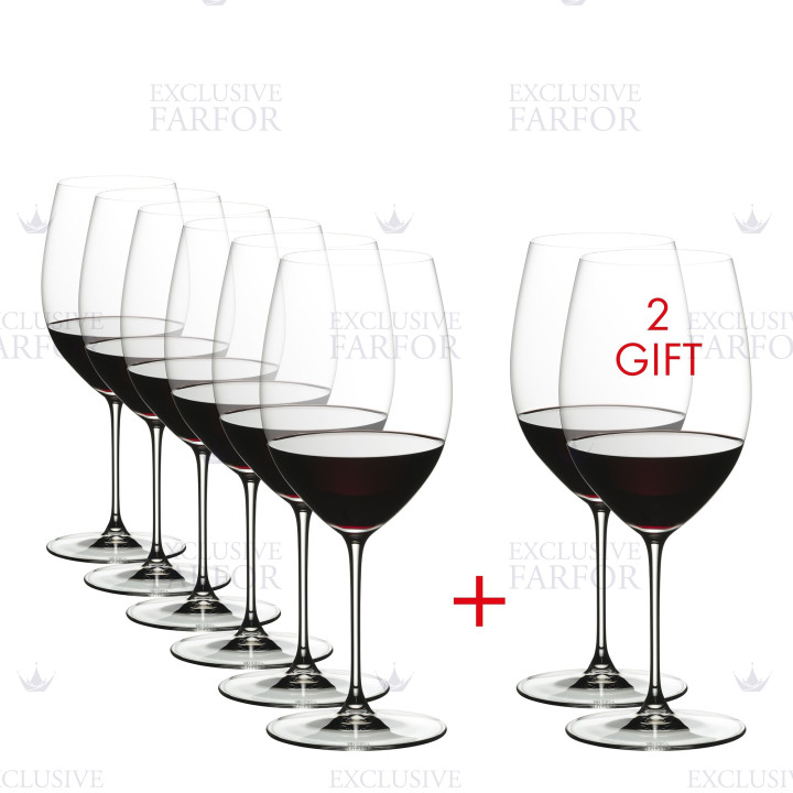 Бокал для красного вина Cabernet/Merlot 709мл, 8шт.  коллекции Veritas бренда Riedel