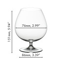 Бокал для бренди 885мл, 2шт.  коллекции Vinum бренда Riedel