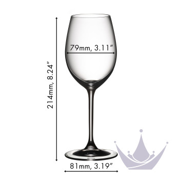 Бокал для белого вина Sauvignon Blanc 350мл, 2шт.  коллекции Vinum бренда Riedel