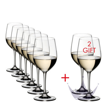 Бокал для белого вина Viognier/Chardonnay 350мл, 8шт.  коллекции Vinum бренда Riedel