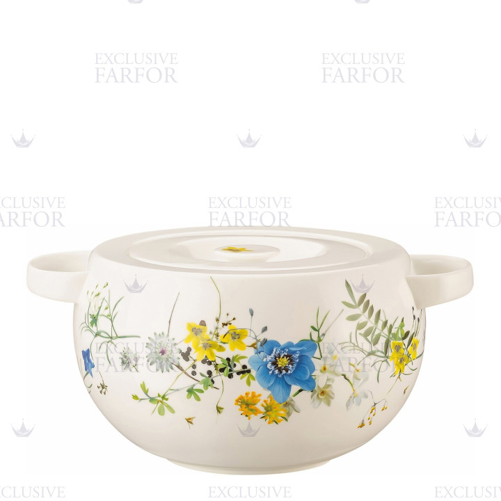 Рагушница 3,00л коллекции Brillance Fleurs des Alpes бренда Rosenthal