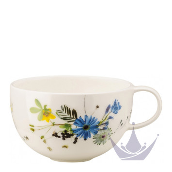Чашка чайная / капучино с блюдцем 0,25л коллекции Brillance Fleurs des Alpes бренда Rosenthal