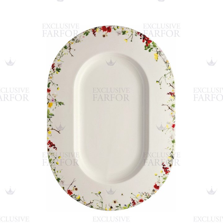 Блюдо овальное 41см коллекции Brillance Fleurs Sauvages бренда Rosenthal