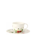 Чашка эспрессо с блюдцем 0,08л коллекции Brillance Fleurs Sauvages бренда Rosenthal