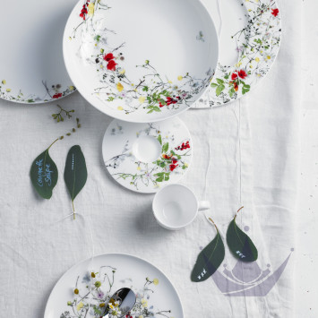 Столовый сервиз на 6 персон коллекции Brillance Fleurs Sauvages бренда Rosenthal