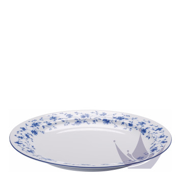 Тарелка главная 26см коллекции Form 1382 Blaublüten бренда Rosenthal