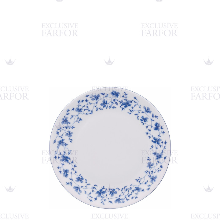Тарелка десертная 17см коллекции Form 1382 Blaublüten бренда Rosenthal