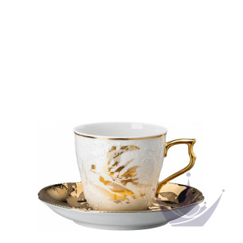 Чашка кофейная с блюдцем 0,21л коллекции Heritage Midas бренда Rosenthal