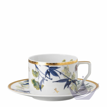 Чашка чайная с блюдцем 0,23л коллекции Heritage Turandot бренда Rosenthal