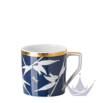 Чашка эспрессо с блюдцем 0,09л коллекции Heritage Turandot Blue бренда Rosenthal