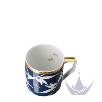 Чашка эспрессо с блюдцем 0,09л коллекции Heritage Turandot Blue бренда Rosenthal