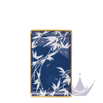 Блюдо прямоугольное 24x15см коллекции Heritage Turandot Blue бренда Rosenthal