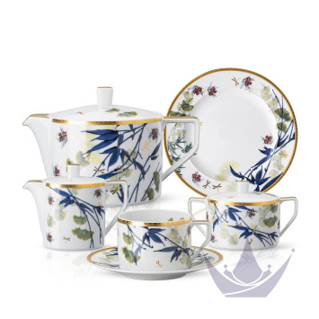 Чайный сервиз на 6 персон коллекции Heritage Turandot бренда Rosenthal