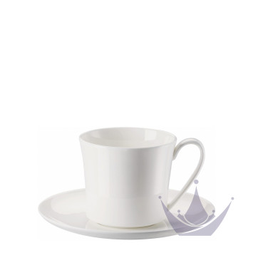 Чашка Café au lait с блюдцем 0,38л коллекции Jade бренда Rosenthal