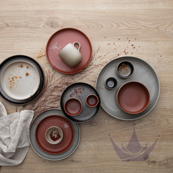 Тарелка гурман 24см коллекции Joyn Iron бренда Rosenthal