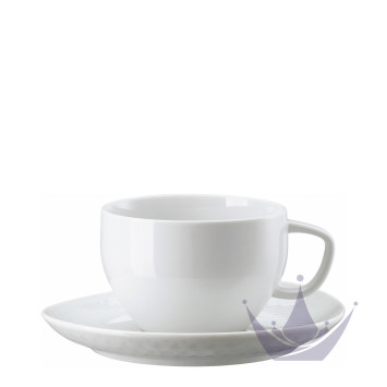 Чашка Café au Lait с блюдцем 0,40л коллекции Junto бренда Rosenthal