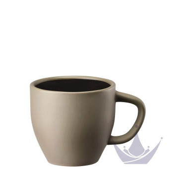 Чашка эспрессо с блюдцем 0,09л коллекции Junto Bronze бренда Rosenthal