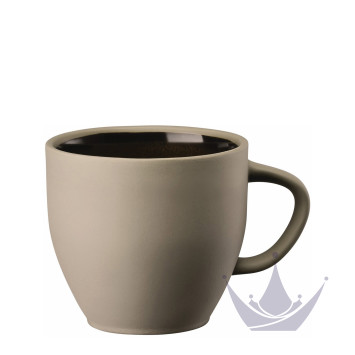 Чашка кофейная с блюдцем 0,24л коллекции Junto Bronze бренда Rosenthal