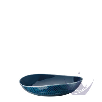 Тарелка глубокая 22см коллекции Junto Ocean Blue бренда Rosenthal