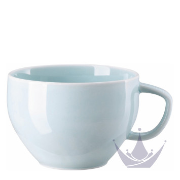 Чашка Café au Lait с блюдцем 0,40л коллекции Junto Opal Green бренда Rosenthal