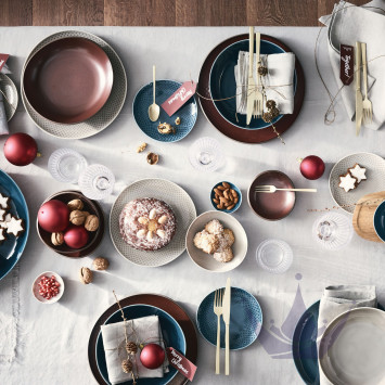 Тарелка 22см коллекции Junto Pearl Grey бренда Rosenthal