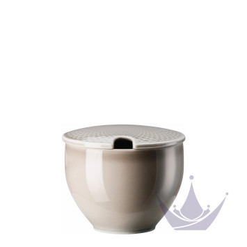 Сахарница 0,28л коллекции Junto Pearl Grey бренда Rosenthal