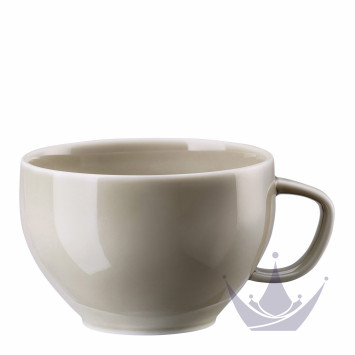 Чашка чайная с блюдцем 0,24л коллекции Junto Pearl Grey бренда Rosenthal