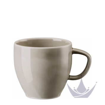 Чашка кофейная с блюдцем 0,23л коллекции Junto Pearl Grey бренда Rosenthal