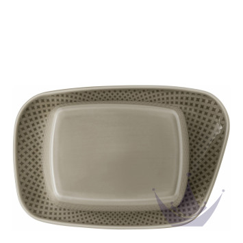 Масленка 250г. коллекции Junto Pearl Grey бренда Rosenthal
