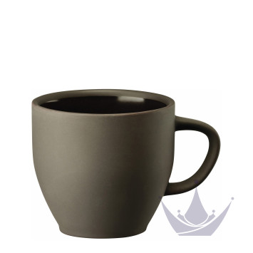 Чашка кофейная с блюдцем 0,24л коллекции Junto Slate Grey бренда Rosenthal