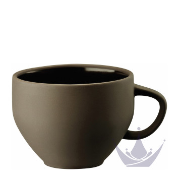 Чашка с блюдцем 0,33л коллекции Junto Slate Grey бренда Rosenthal