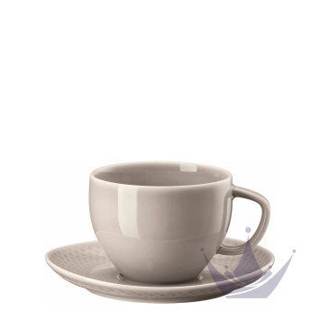Чашка с блюдцем 0,28л коллекции Junto Soft Shell бренда Rosenthal