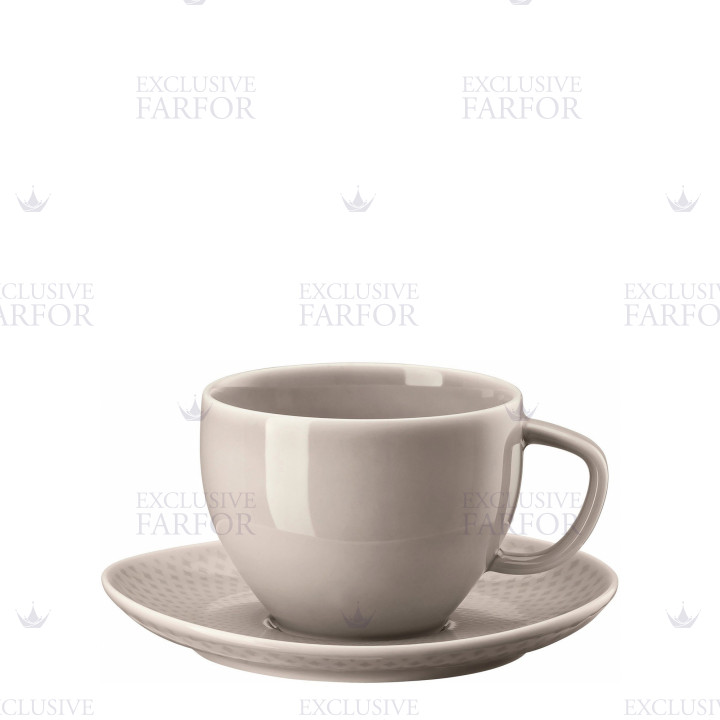 Чашка с блюдцем 0,28л коллекции Junto Soft Shell бренда Rosenthal
