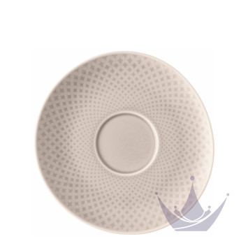 Чашка Café au lait с блюдцем 0,4л коллекции Junto Soft Shell бренда Rosenthal