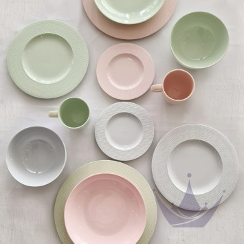 Тарелка закусочная 23см коллекции Kumi Mint Tone бренда Rosenthal