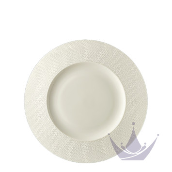 Тарелка главная 28см коллекции Kumi White Tone бренда Rosenthal