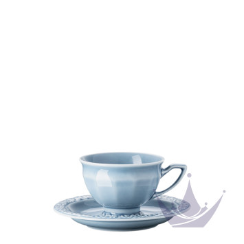 Чашка эспрессо с блюдцем 0,09л коллекции Maria Dream Blue бренда Rosenthal