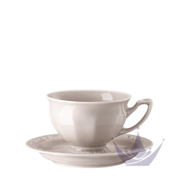 Чашка чайная с блюдцем 0,18л коллекции Maria Pale Orchid бренда Rosenthal