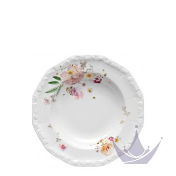 Тарелка суповая 23м коллекции Maria Pink Rose бренда Rosenthal