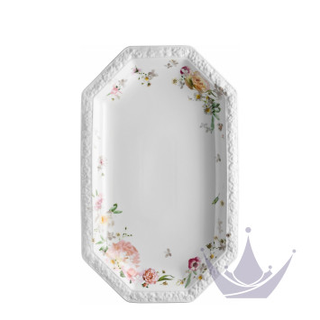 Блюдо овальное 38см коллекции Maria Pink Rose бренда Rosenthal