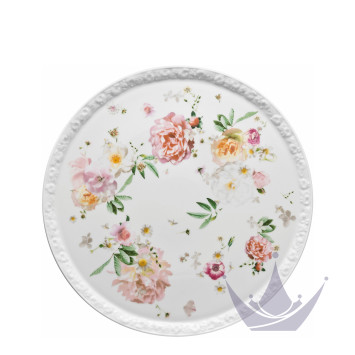 Тарелка тортовая 31,5см коллекции Maria Pink Rose бренда Rosenthal