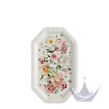 Поднос для молочника / сахарницы 27см коллекции Maria Pink Rose бренда Rosenthal