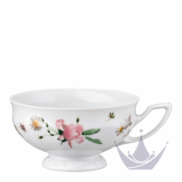 Чашка чайная с блюдцем 0,20л коллекции Maria Pink Rose бренда Rosenthal