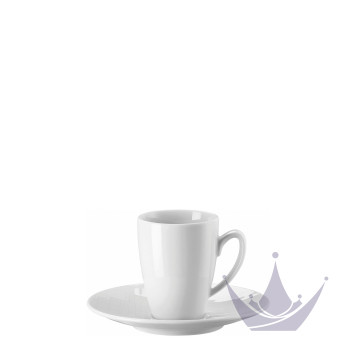 Чашка эспрессо с блюдцем 0,08л коллекции Mesh бренда Rosenthal