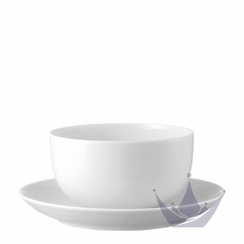 Соусник с подставкой 0,45л коллекции Moon бренда Rosenthal