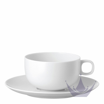 Чашка чайная с блюдцем 0,27л коллекции Moon бренда Rosenthal