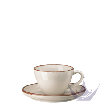 Чашка эспрессо с блюдцем 0,11л коллекции Profi Casual Shell бренда Rosenthal