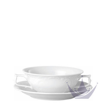 Чаша суповая с блюдцем 0,31л коллекции Sanssouci бренда Rosenthal